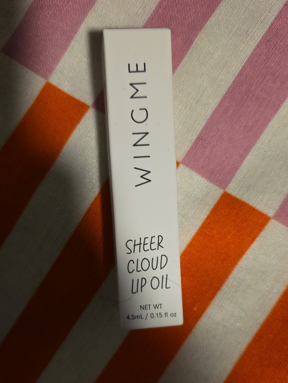 Wingme Makeup Wingme Cosmetics Sheer Cloud Lip Oil Plume Nib Full Size 4.5ml